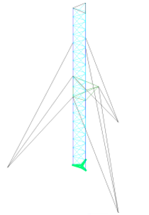 Guyed Tower